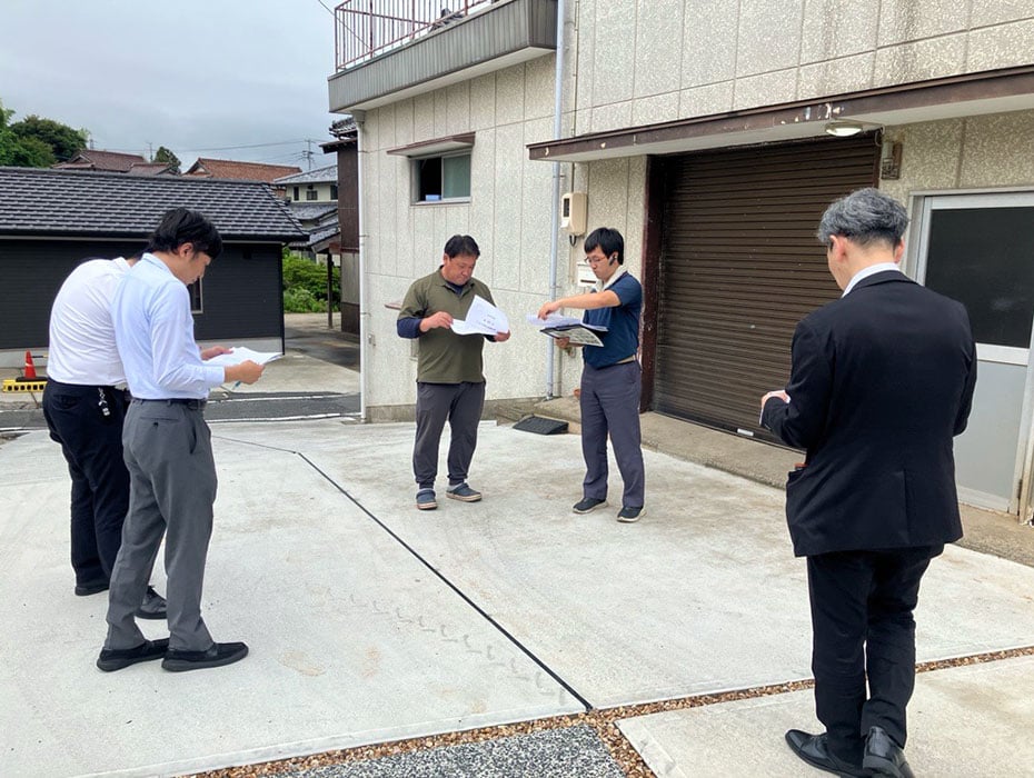 現地ヒアリングの様子